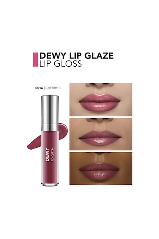 Flormar Besleyici Dudak Parlatıcısı - Dewy Lip Glaze - 016 Cherry Blossom-8682536068314