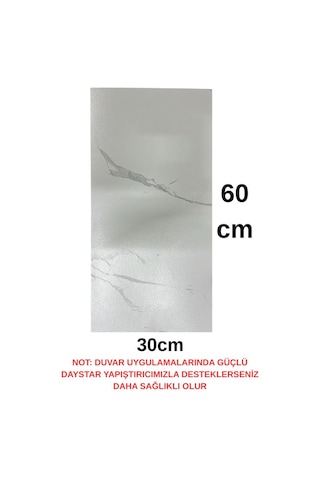 6 Adet 30cmx60cm Yapışkanlı Floor Pvc Panel 803 Yer Zemin Kaplama Paneli Arkası Kauçuklu