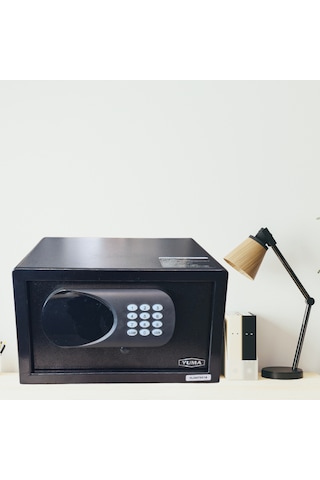 Yuma Ym-802-s Elektronik Şifreli Ve Anahtarlı Çelik Kasa