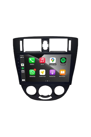 Aln Chevrolet Lacetti 2004-2008 4gb Ram 32gb Hafıza 4 Çekirdek Carplay Android Multimedya 9"
