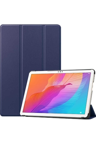 Huawei Uyumlu Mate Pad T10 Zore Smart Cover Standlı 1-1 Tablet Kılıf