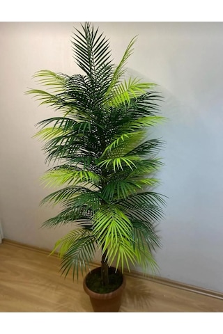Rüzgar Yapay Çiçekçilik 150 Cm Palmiye Ağacı Yeşil