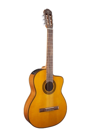 Takamine Gc3Ce-Nat Elektro Klasik Gitar Kılıf + Jack + Pena