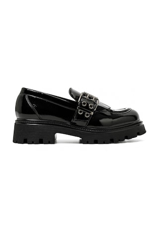 Naplak Nero Oxford Klasik Kadın 6008026 Nacree Napl Nero Siyah