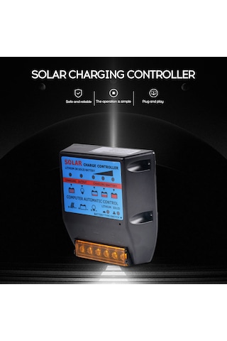 Kosona 12v/24v Otomatik Uyumlu 20a Güneş Enerjisi Kontrol Cihazı, Led Sokak Lambası İçin Dayanıklı Ve Kolay Kurulum