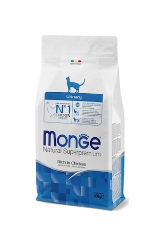 Monge Urinary Tavuklu Yetişkin Kedi Maması 400 Gr Monge Urinary Tavuklu Yetişkin Kedi Maması 400 Gr