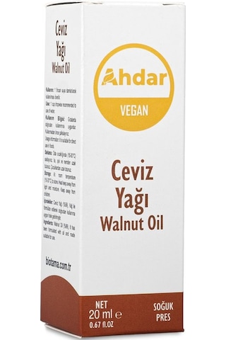 20 Ml Ceviz Yağı 20 ML