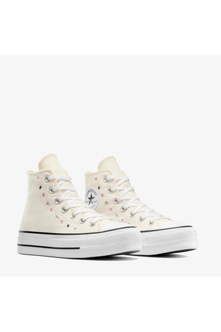 Converse Chuck Taylor All Star Lift Platform Celestial Kadın Krem Sneaker