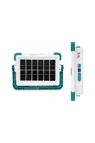 200w Işık Gücü 3.000 Lümen Solar Güneş Enerjili Şarjlı Lamba Wt-738 Standart