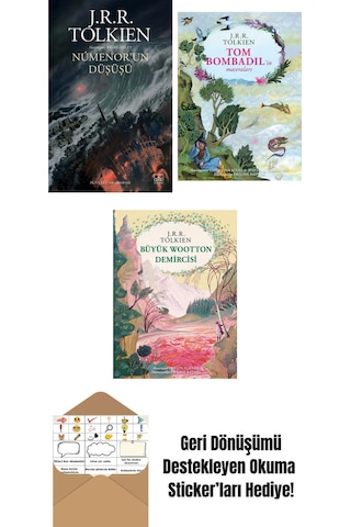 Númenor Un Düşüşü + Tom Bombadil İn Maceraları Özel Ciltli Baskı + Büyük Wootton Demircisi Özel Ciltli Baskı