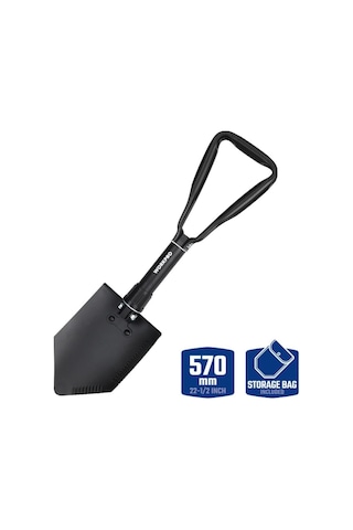 Workpro Wp335006 570mm Katlanabilir Çok Amaçlı Profesyonel Kamp Küreği Fr Wp335006