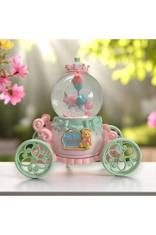 Unicorn Mega Boy Kar Küresi Otomatik Kar Püskürtmeli Işıklı Müzikli