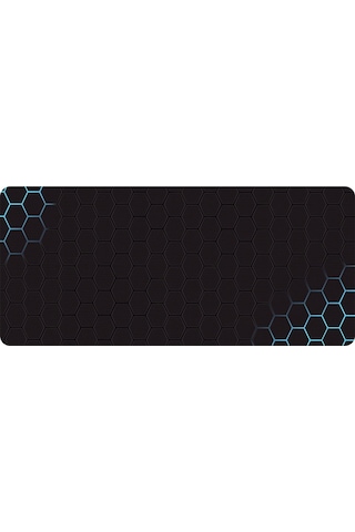 Cbtx 400x1000x3mm Kaymaz Kauçuk Mouse Pad Şık Petek Desenli Masaüstü Mat - Stil 23