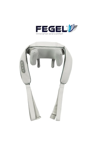 Fegel 3d Ovmalı Masaj Yastığı Gri