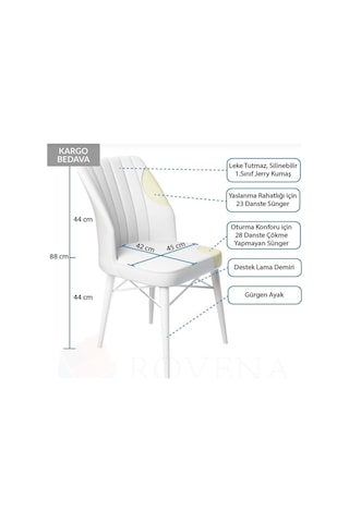 6 Kişilik Açılır Masa Sandalye Takımı Mutfak Masası Takımı Salon Masası Yemek Masası Masa Takımı Lacivert&krem
