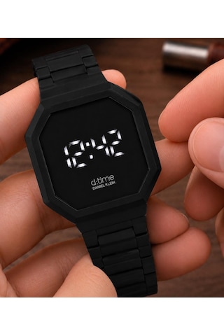 Dijital Led Dokunmatik Ekranlı Suya Dayanıklı 2 Yıl Garantili 3 Atm Unisex Kol Saati Vs.blkt.1105 Gümüş