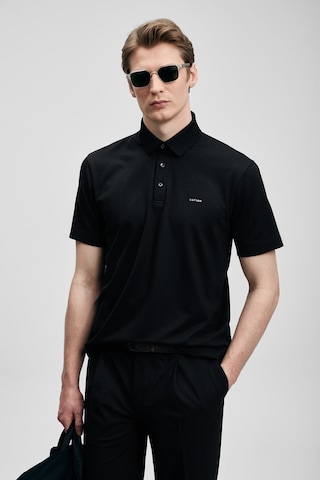 Lufian Erkek Hudson Smart Polo T-shirt 111040234 Siyah