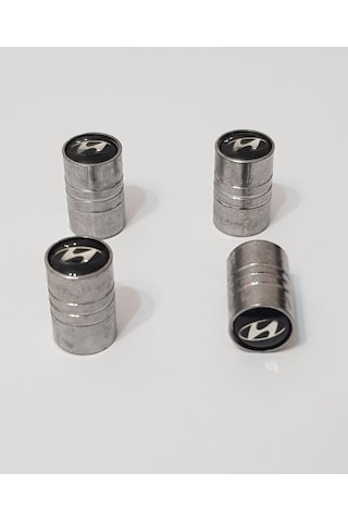 Sibop Kapağı Metal 4 Takım Hyundai - Siyah
