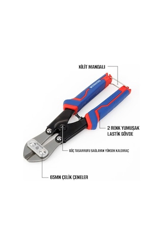 Workpro Wp216001 200mm Profesyonel Tel Kesme Makası Fr Wp216001