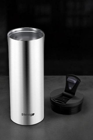 Stevig 2 Go Paslanmaz Çelik Termos Bardak 400 Ml Travel Mug Inox St-200 Inox