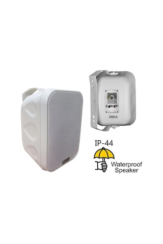 König Ksw-6t 180w 6 İnç Su Geçirmez 2 Yollu Sütun Hoparlör