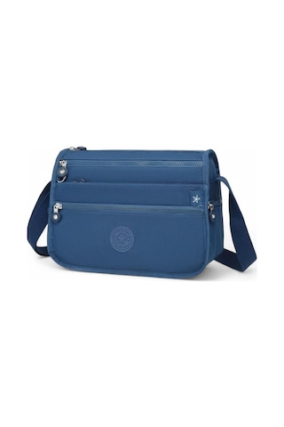 Smart Bags Krinkıl Lacivert Kadın Çapraz Askılı Çanta Smb1128 Lacivert