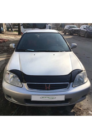 Eurocap Honda Civic 6 Ön Kaput Koruyucu Rüzgarlık 3Mm Abs 95-0
