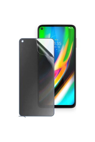 Moto G9 Plus Uyumlu Ön Yüzey Hayalet Privacy Hidrojel Ekran Koruyucu 92217692