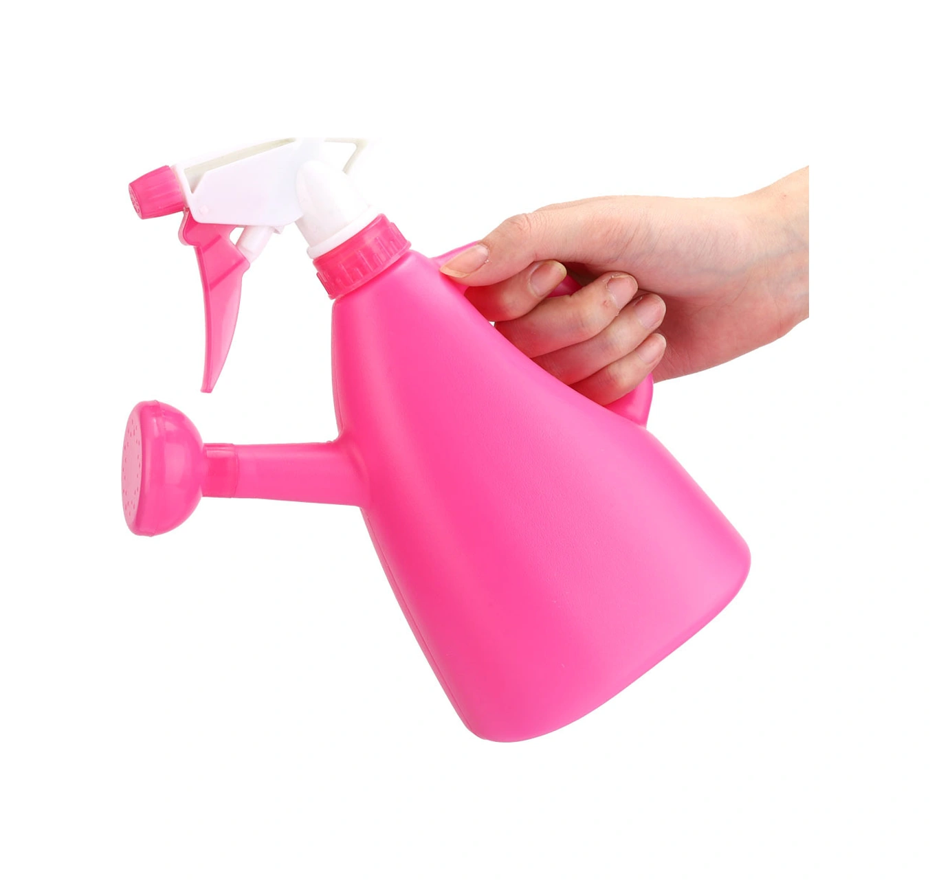 Vkemall 900ml Plastik Ev Bahçe Sulama Potu, El Fırçalı Sprey Ve Sulama İki Fonksiyonlu, Sukulent Ve Bitkiler İçin, Rahat Kullanıma Uygun