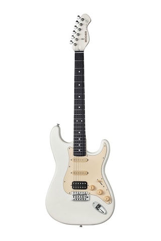 Mooer Msc10 Pro Elektro Gitar Vintage White