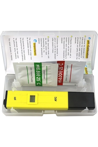 Candagrup Dijital Ph Metre Su Sıvı Akvaryum Ph Ölçer Kalibrasyon Hediyeli 430459422