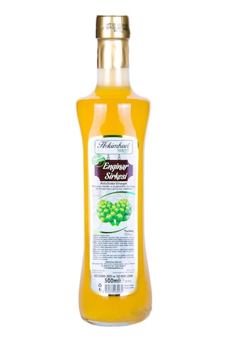 Hekimhan Bitkisel Enginar Sirkesi Cam 500 ML
