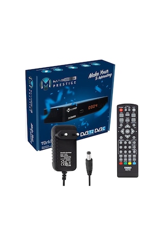 Magbox Prestige Dvb T2/C Hdmi Scart Full Hd Karasal Uydu Alıcısı