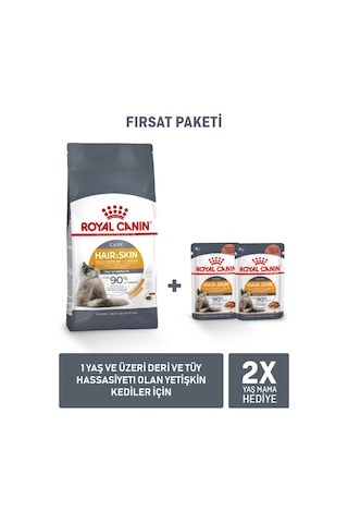 Hair And Skin Care 4 Kg + Hair And Skin Gravy X 2 Adet Hediye