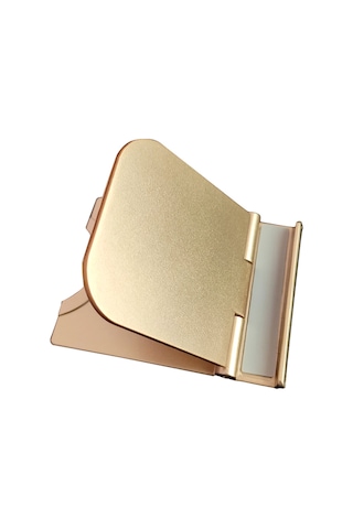 Konesam Masaüstü Telefon/tablet Tutucu, Katlanabilir Açı Ayarlı, Evrensel Uyumlu, Dayanıklı Malzeme, Sarı Renk