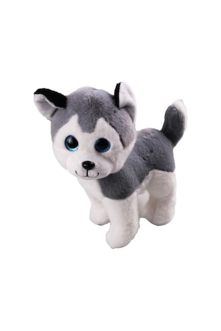 Ayakta Havlayan Peluş Köpek Çok Renkli