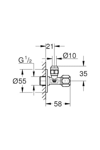 Grohe 2201700M 1/2" Filtreli Ara Musluk 2'li