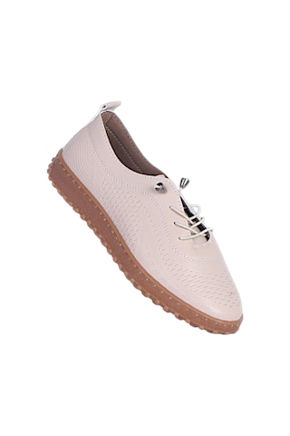 Ayakcenter Ayzen 1070 Cilt Bej Kadın Casual Ayakkabı