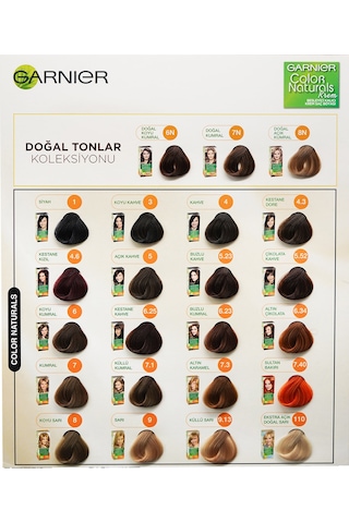 Garnier Color Naturals Set Boya 7 Kumral 2 Adet