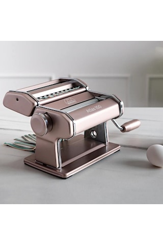 Marcato Atlas 150 Pastel Pembe İtalyan Erişte Makarna Makinesi Pembe
