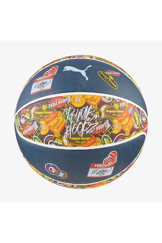 Puma Hoopers Hotline Renkli Basketbol Topu 084872