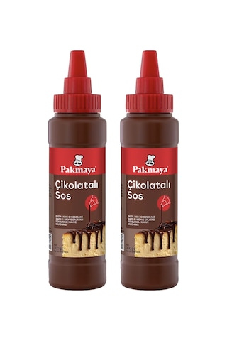 Pakmaya Sıvı Tatlı-pasta-dondurma Sosu 300 Ml Çikolatalı 2 Li