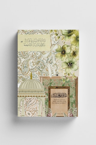 Kolaj Serisi 17- Allah Bize Yeter İslami Defter Ayet-hadisli Çok Renkli