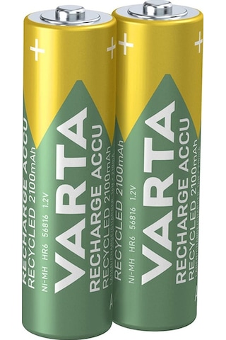 NI-MH 1.2V 2100 MAH HR6 AA ŞARJLI 2Lİ KALEM PİL VARTA