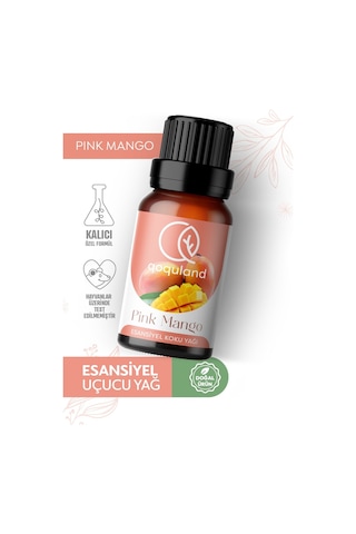 Qoquland Pink Mango Uçucu Yağ Buhurdanlık Esansı Oda Kokusu 10 ML