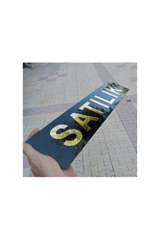 Satılık Dekor Plakalık - Pleksi 1 Ad. - 52 X 11 Cm - Tüm Araçlara Uyumlu - 576638727