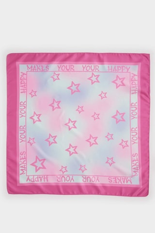 Defacto Desenli Saten Fular Kız Çocuk H4037a826smpn25 Pembe-pn25