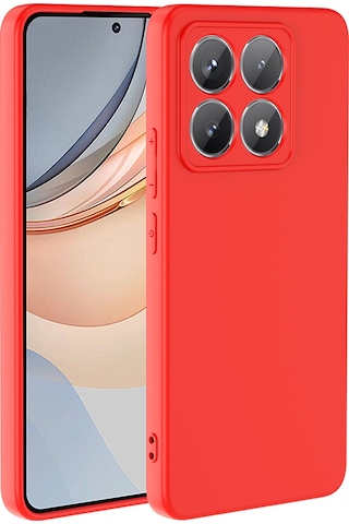Xiaomi 14t Pro Uyumlu Kılıf Zore Mara Lansman Kapak-kırmızı Kirmizi
