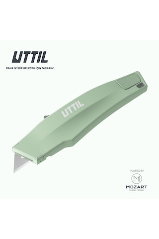 UTTIL Pruk06 Otomatik Geri Çekme Güvenlik Maket Bıçağı