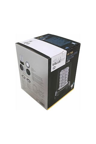 Hella 12v-24v Döner-çakar Tepe Lamba Ledli Şeffaf Cam-turuncu Fonksiyonlu 165 185 Mm